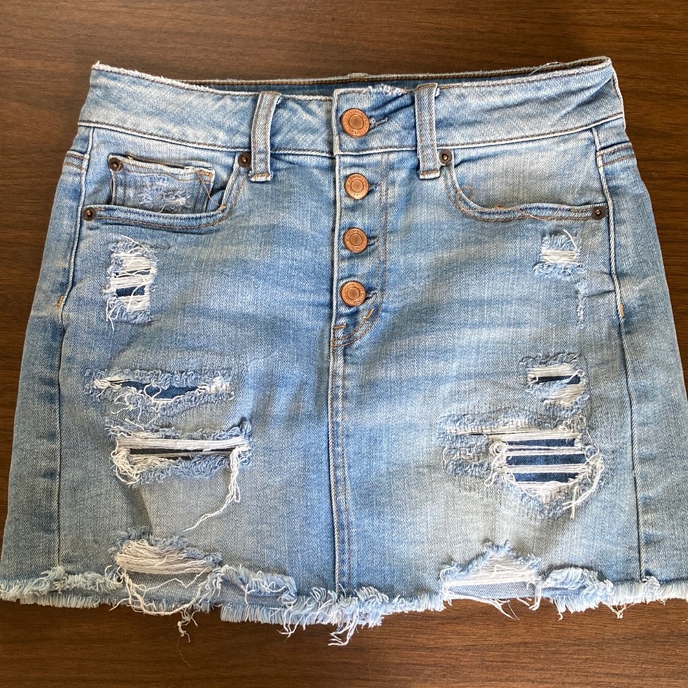 American Eagle jean skirt